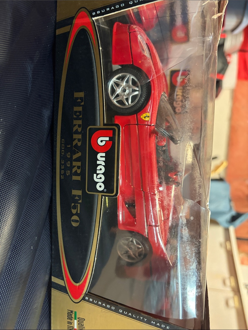 Burago Ferrari F50 Red Die-Cast Model Car